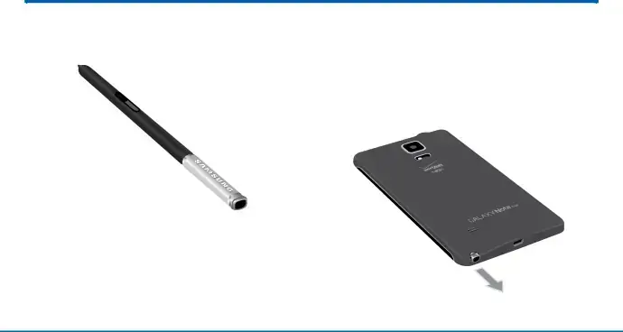 The S Pen is a stylus that assists you in performing different functions.