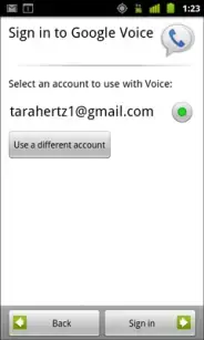 Configuring Google Voice