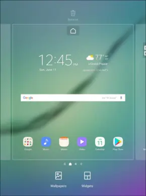 Customize the Home Screen