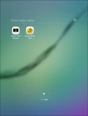 Add Folders to the Home Screen