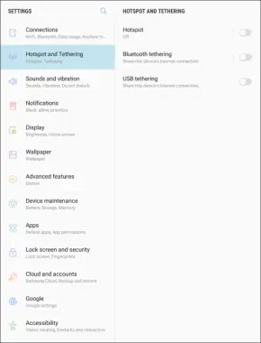 Configure Hotspot