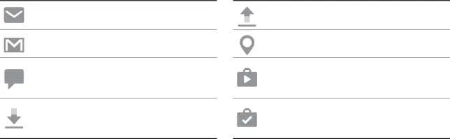 Iconos de notificación