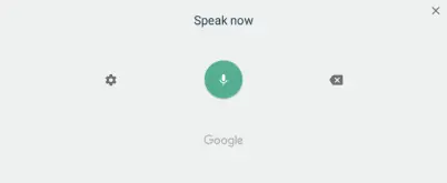 Use Google Voice Typing