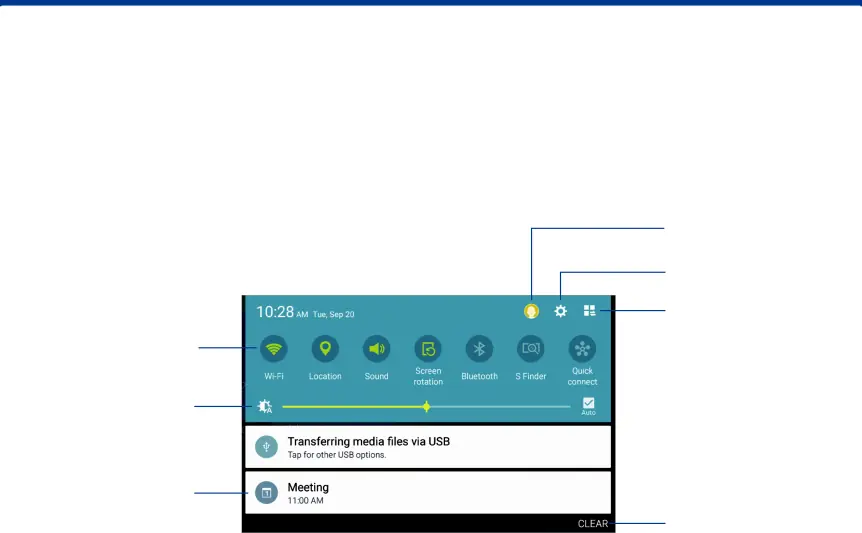 Notification Panel 