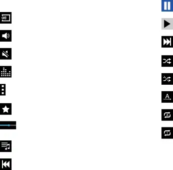 During playback, the following controls are available: