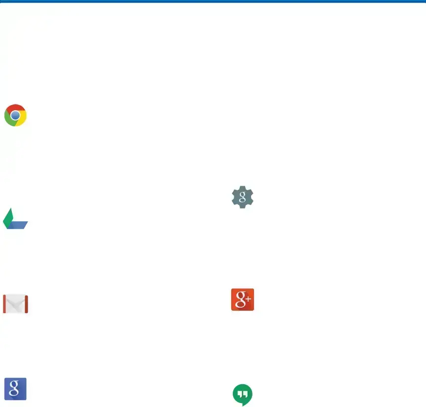 Aplicaciones de Google