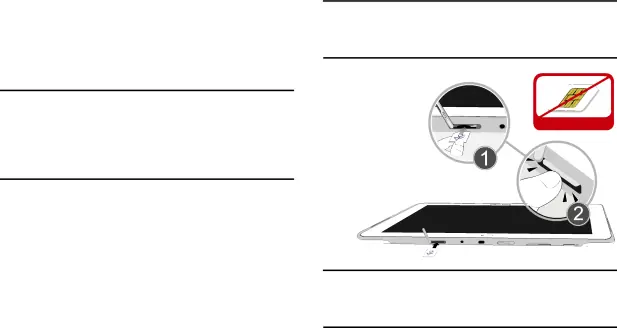 Installing the SIM Card