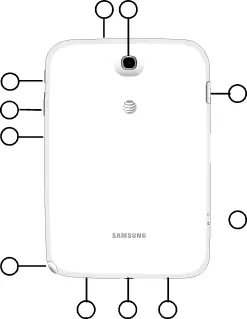 Back, Top, Sides, and Bottom View