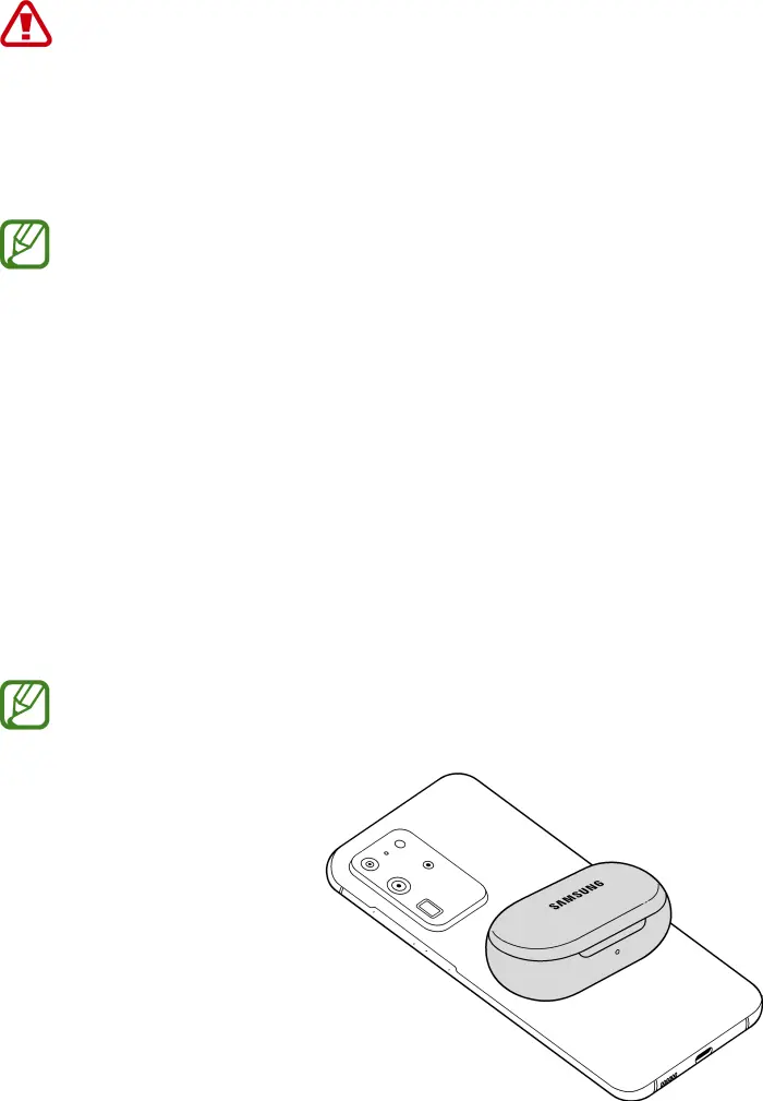 Precautions for wireless charging