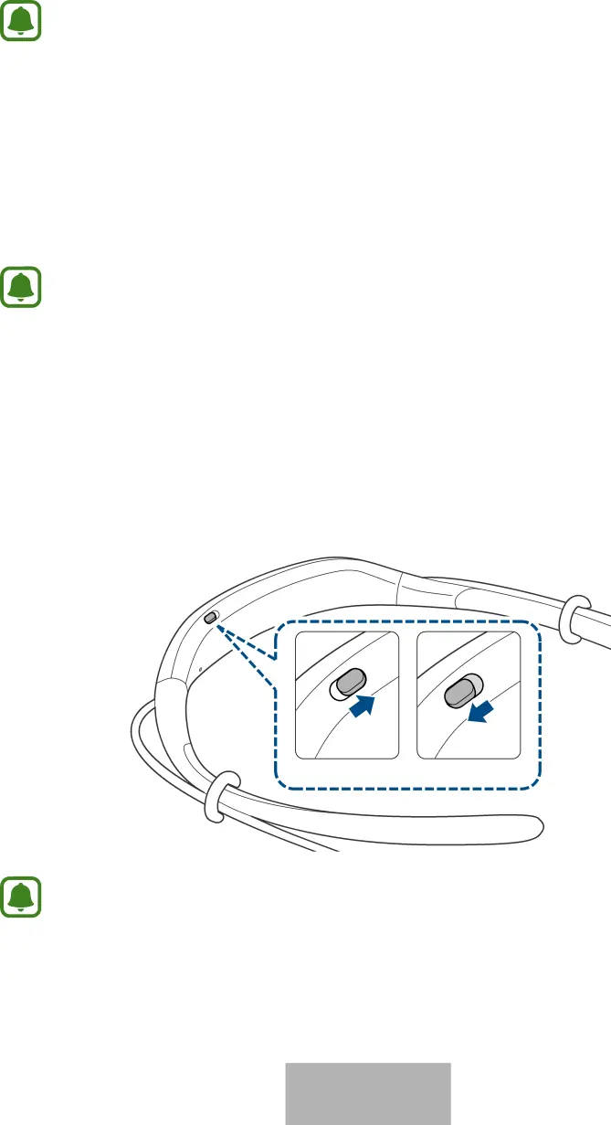 De headset in- en uitschakelen