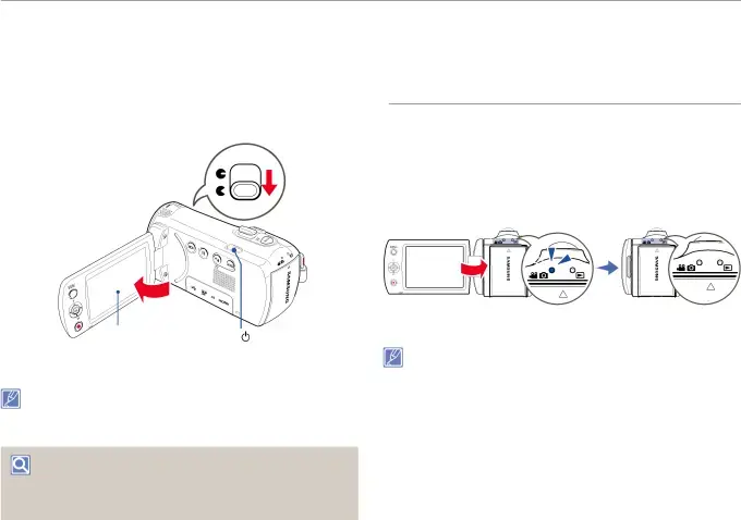 Basic operation of the camcorder