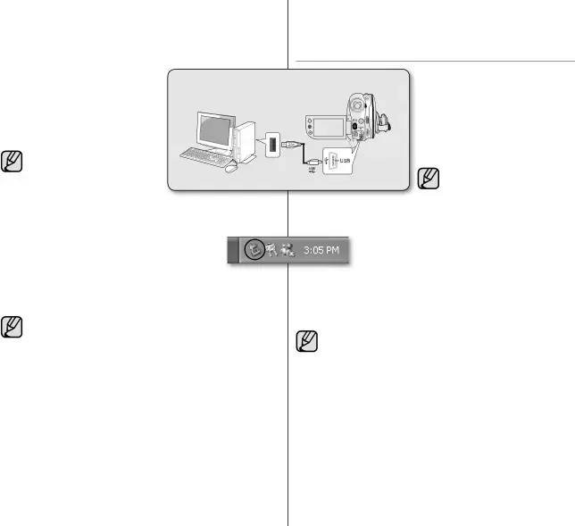 CONNECTING THE USB CABLE