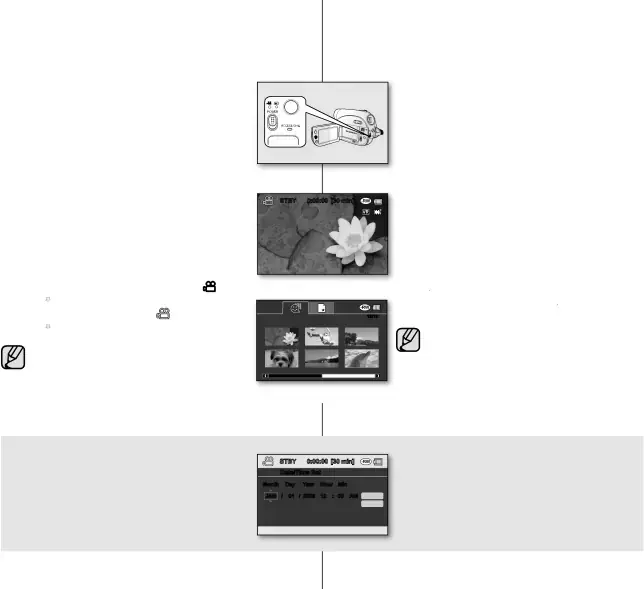 Basic DVD camcorder operation