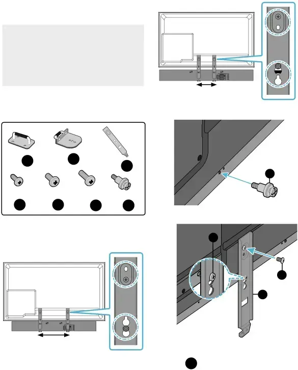 Method 1. TV mount