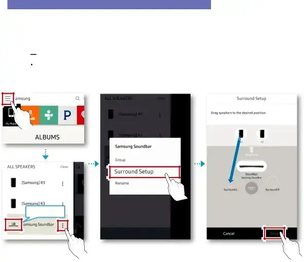 Connecting Samsung Multiroom Audio System to the Surround