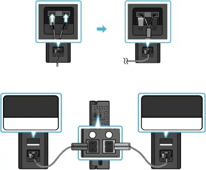 Connecting an SWA-9100 to your Soundbar