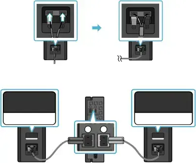 Connecting an SWA-9100 to your Soundbar