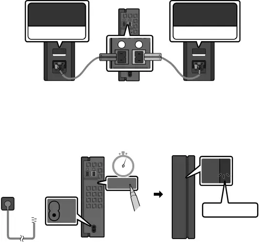 Connecting an SWA-8500S (Sold Separately) to your Soundbar