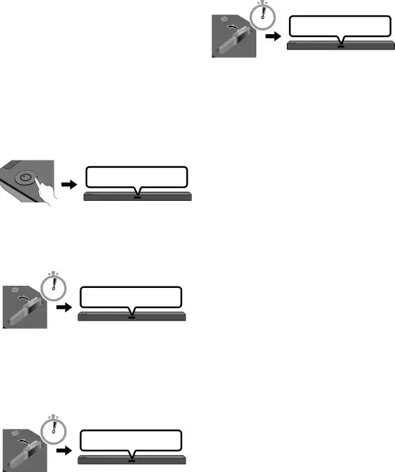 Ajuste del volumen de la Soundbar con el control remoto de un televisor