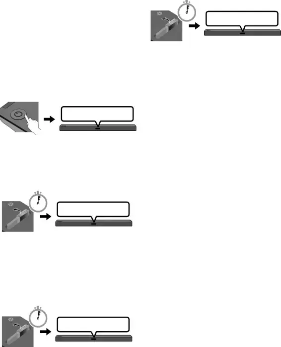 Adjusting the Soundbar volume with a TV remote control