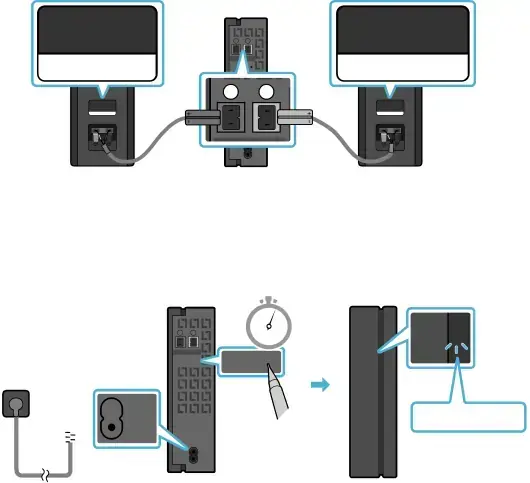 Connecting an SWA-8500S (Sold Separately) to your Soundbar