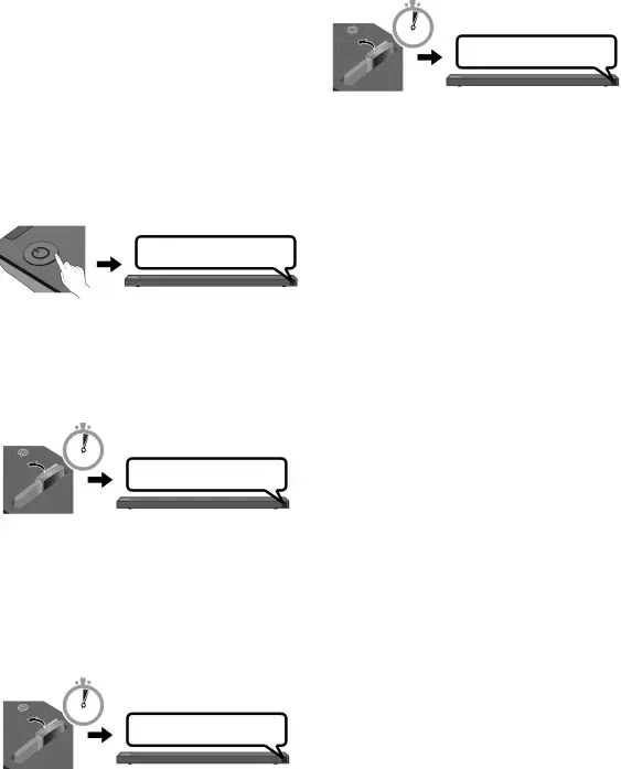 Adjusting the Soundbar volume with a TV remote control