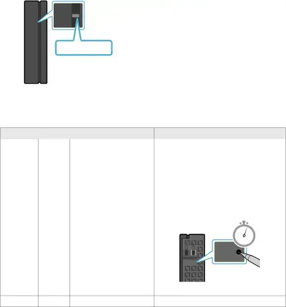 7. Check if the LINK LED is solid blue (connection complete)