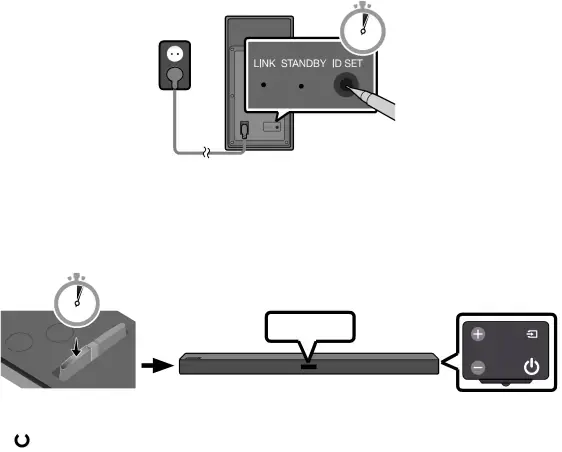 Manually connecting the subwoofer if automatic connection fails