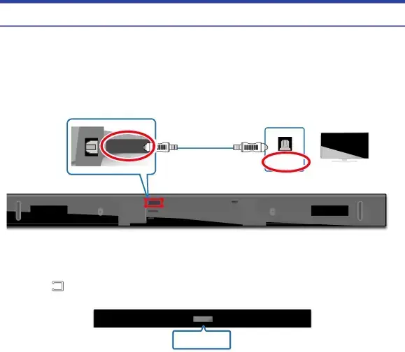 While the subwoofer's indicator is blinking blue, press the 