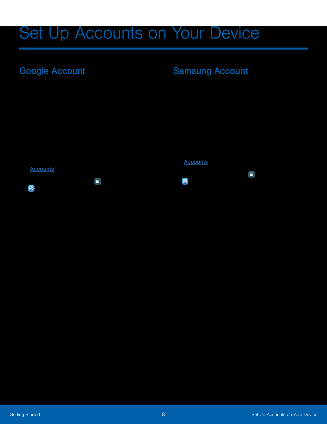 Google Account Samsung Account