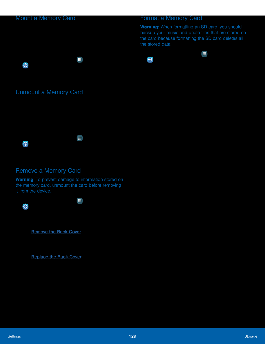 Unmount a Memory Card Galaxy Note Edge T-Mobile