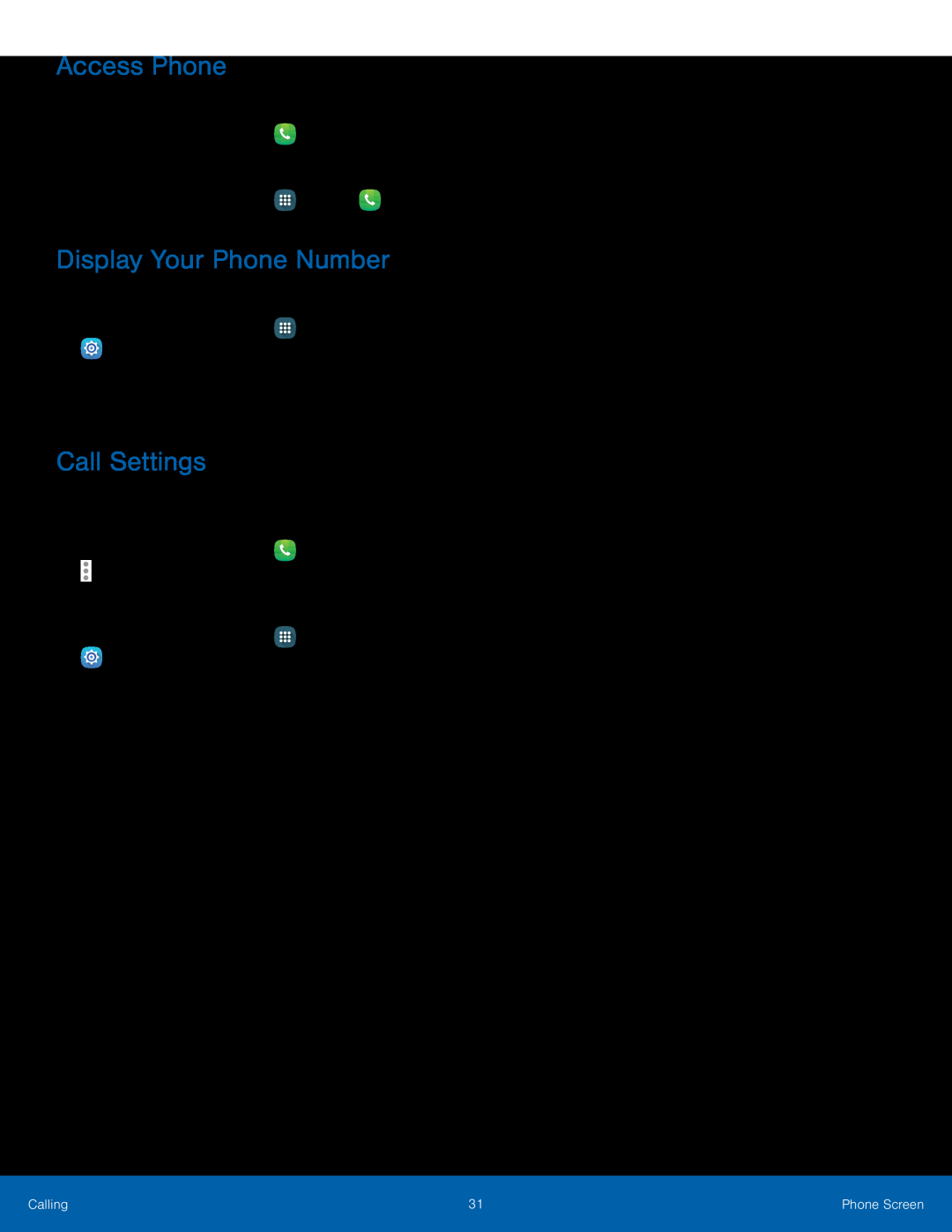 Call Settings Galaxy Note Edge T-Mobile