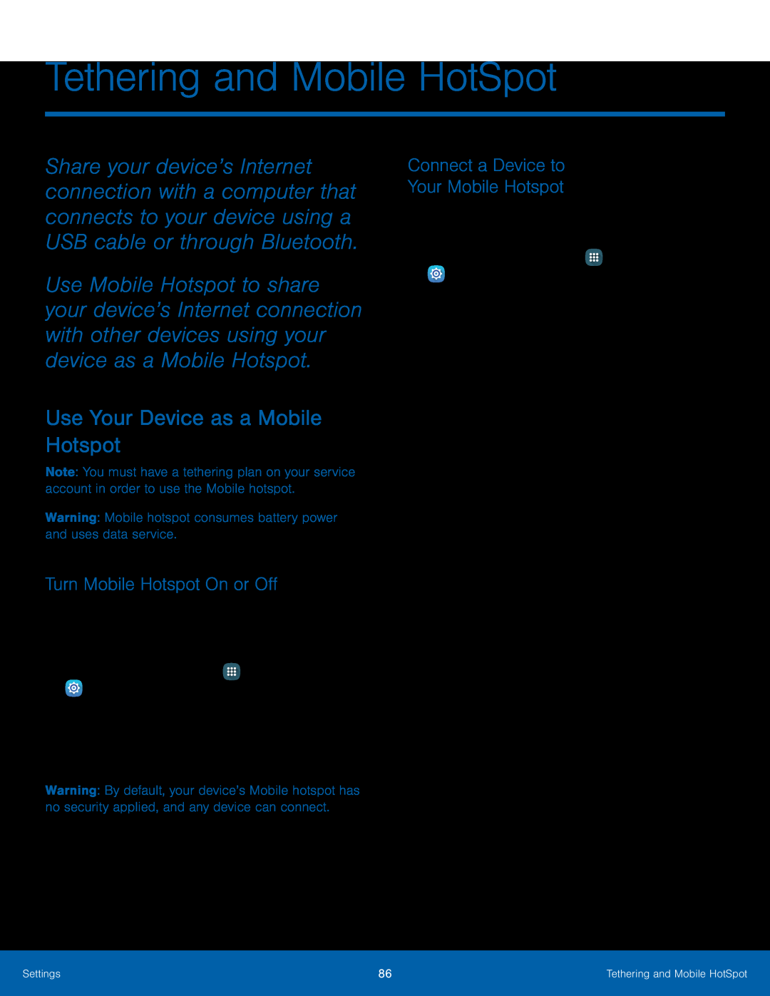 Turn Mobile Hotspot On or Off Galaxy Note Edge T-Mobile