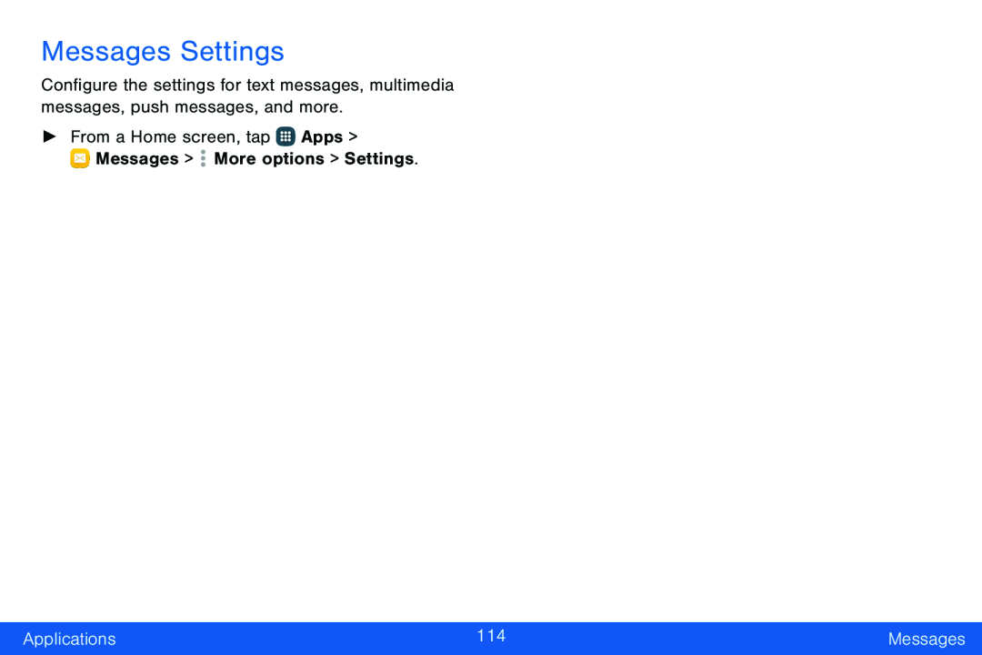 Messages Settings Galaxy Note Edge Verizon