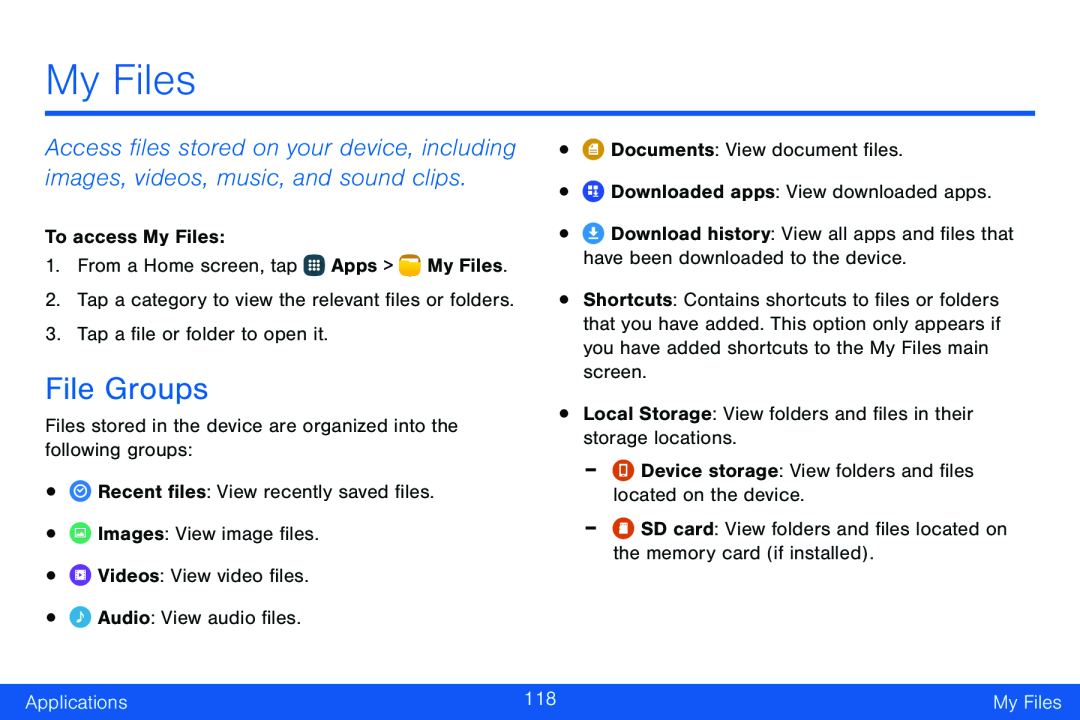 My Files Galaxy Note Edge Verizon