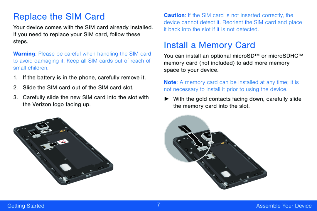 Install a Memory Card Galaxy Note Edge Verizon