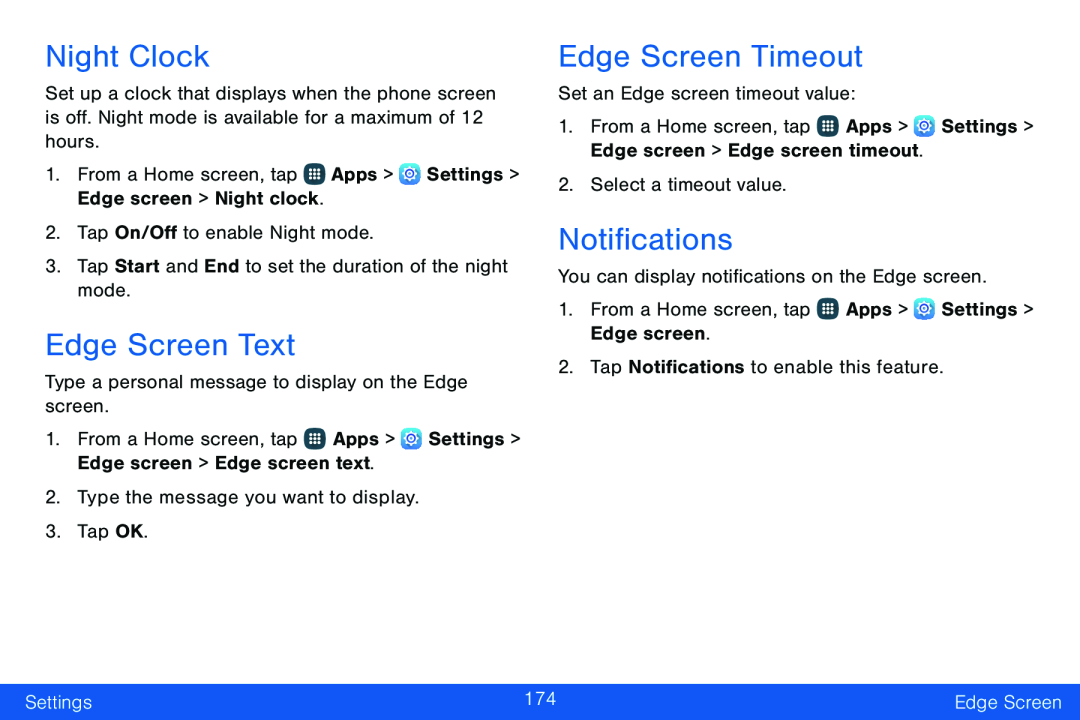 Edge Screen Text Galaxy Note Edge Verizon