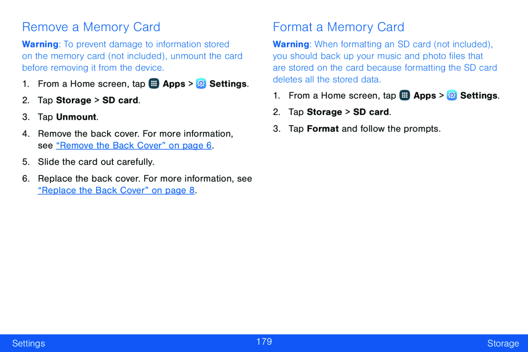 Format a Memory Card Galaxy Note Edge Verizon