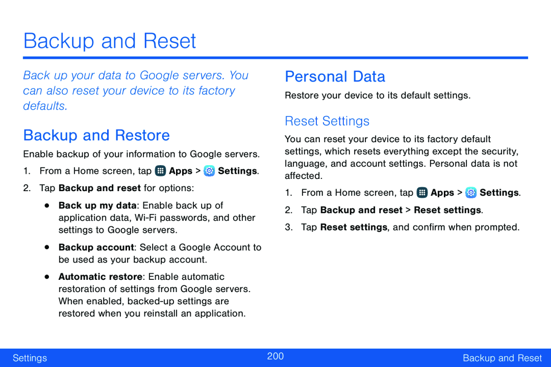 Reset Settings Galaxy Note Edge Verizon