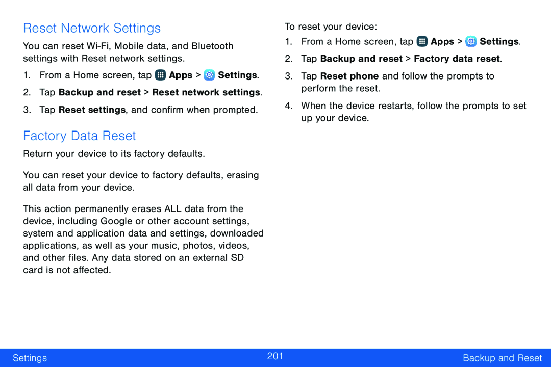 Factory Data Reset Galaxy Note Edge Verizon