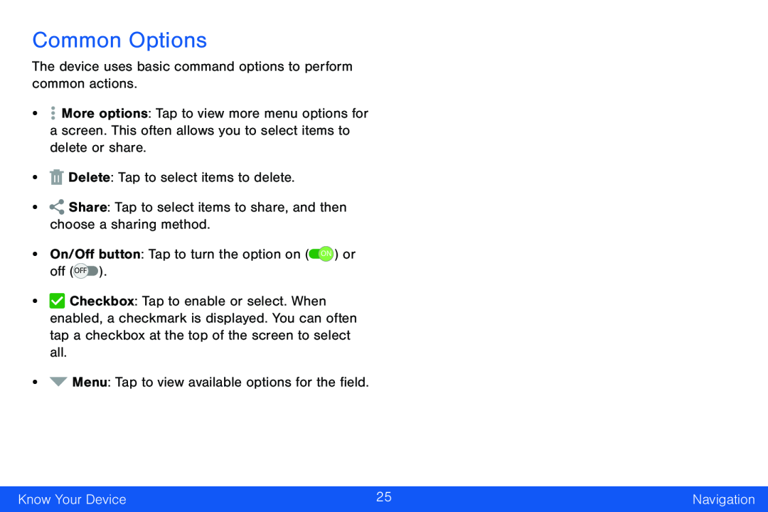 Common Options Galaxy Note Edge Verizon