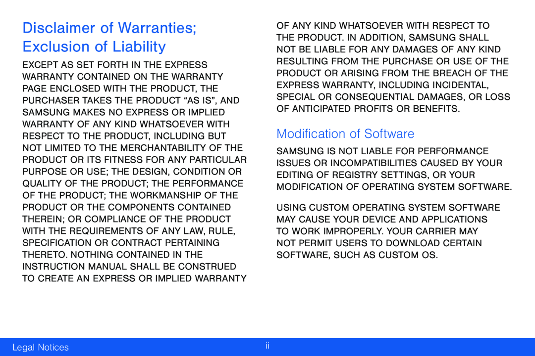 Modification of Software Galaxy Note Edge Verizon