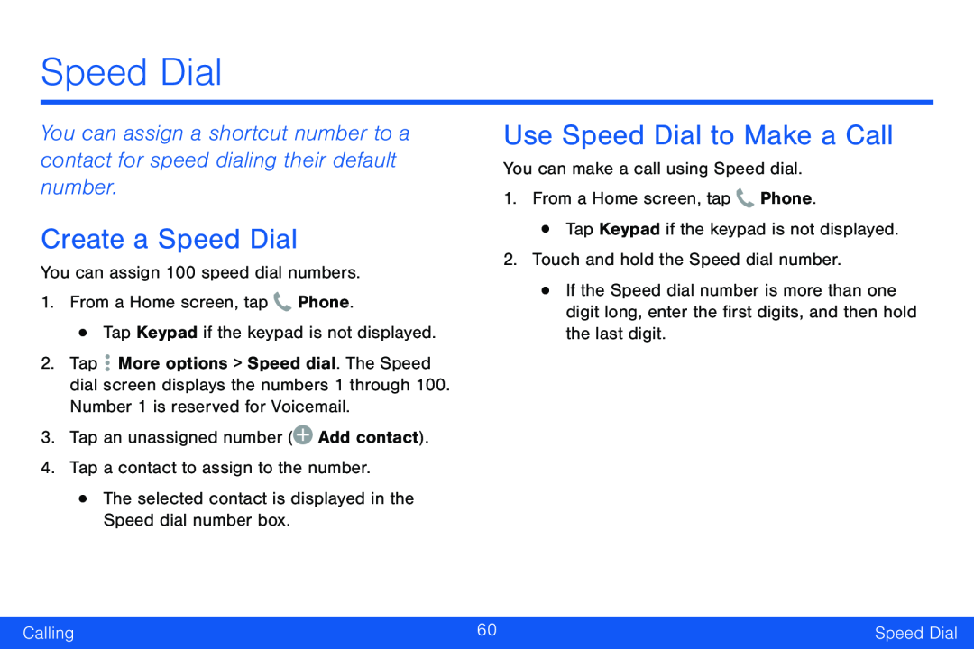 Create a Speed Dial Galaxy Note Edge Verizon