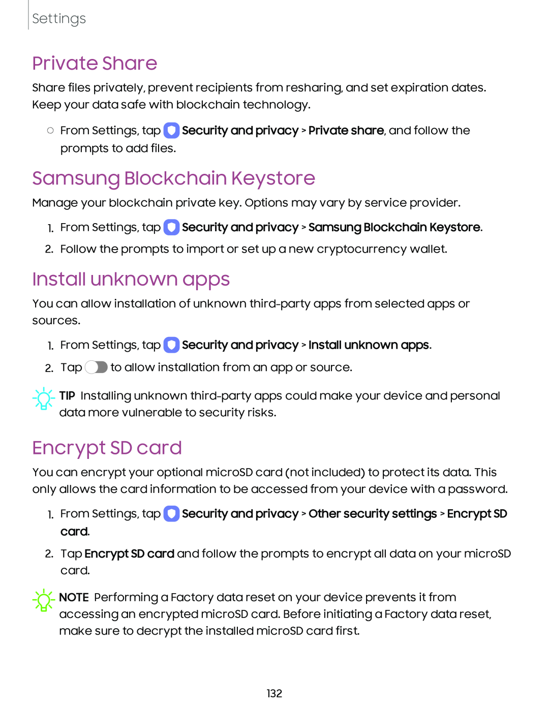 Samsung Blockchain Keystore Galaxy A54 5G Verizon