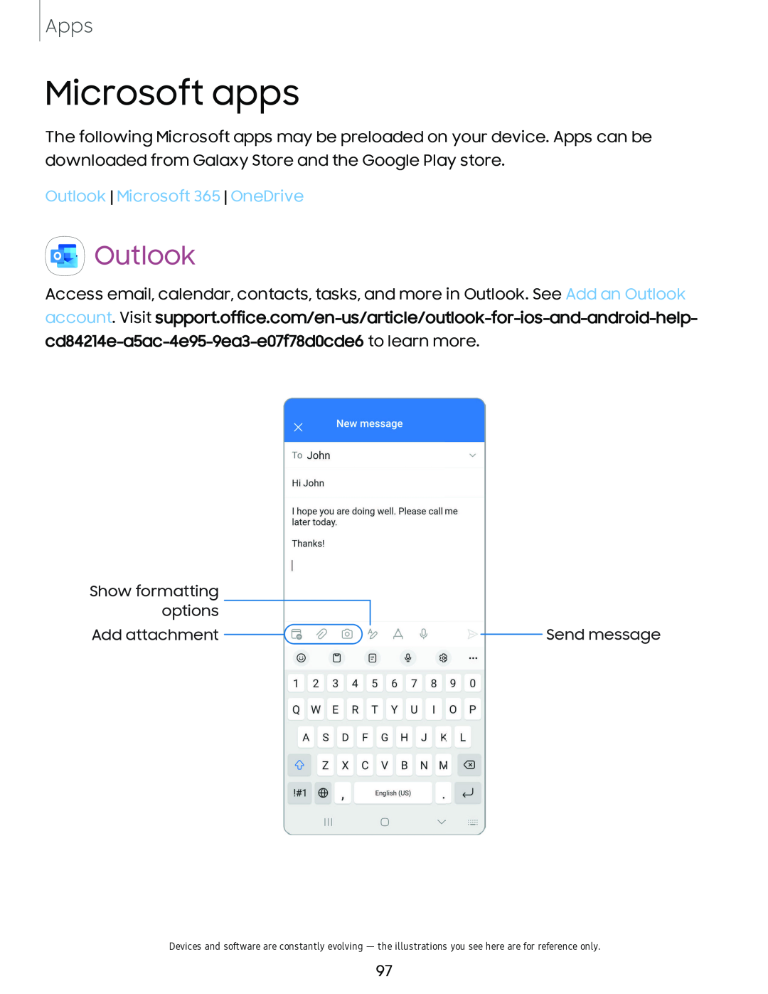 Outlook Galaxy A54 5G Verizon