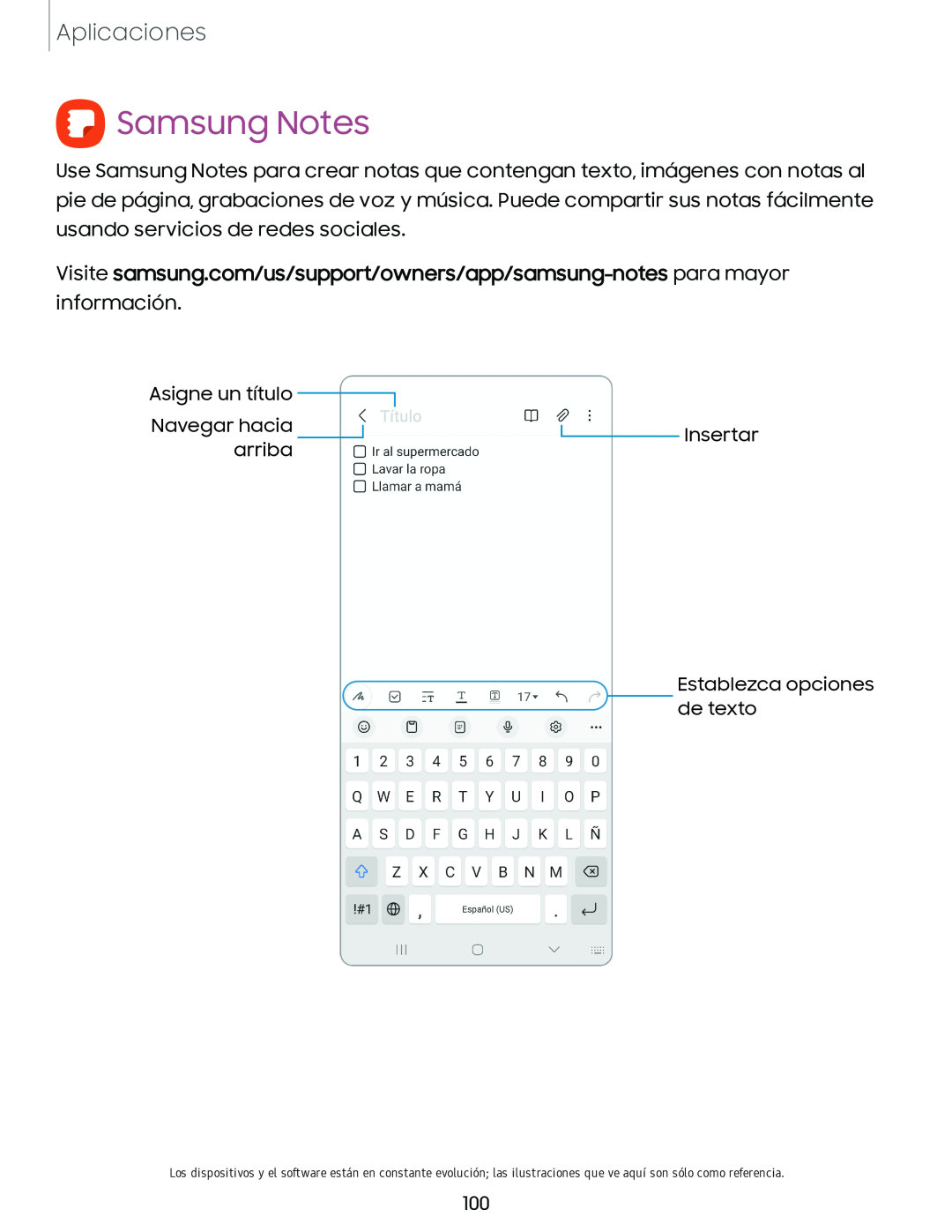 Samsung Notes Galaxy A54 5G Verizon