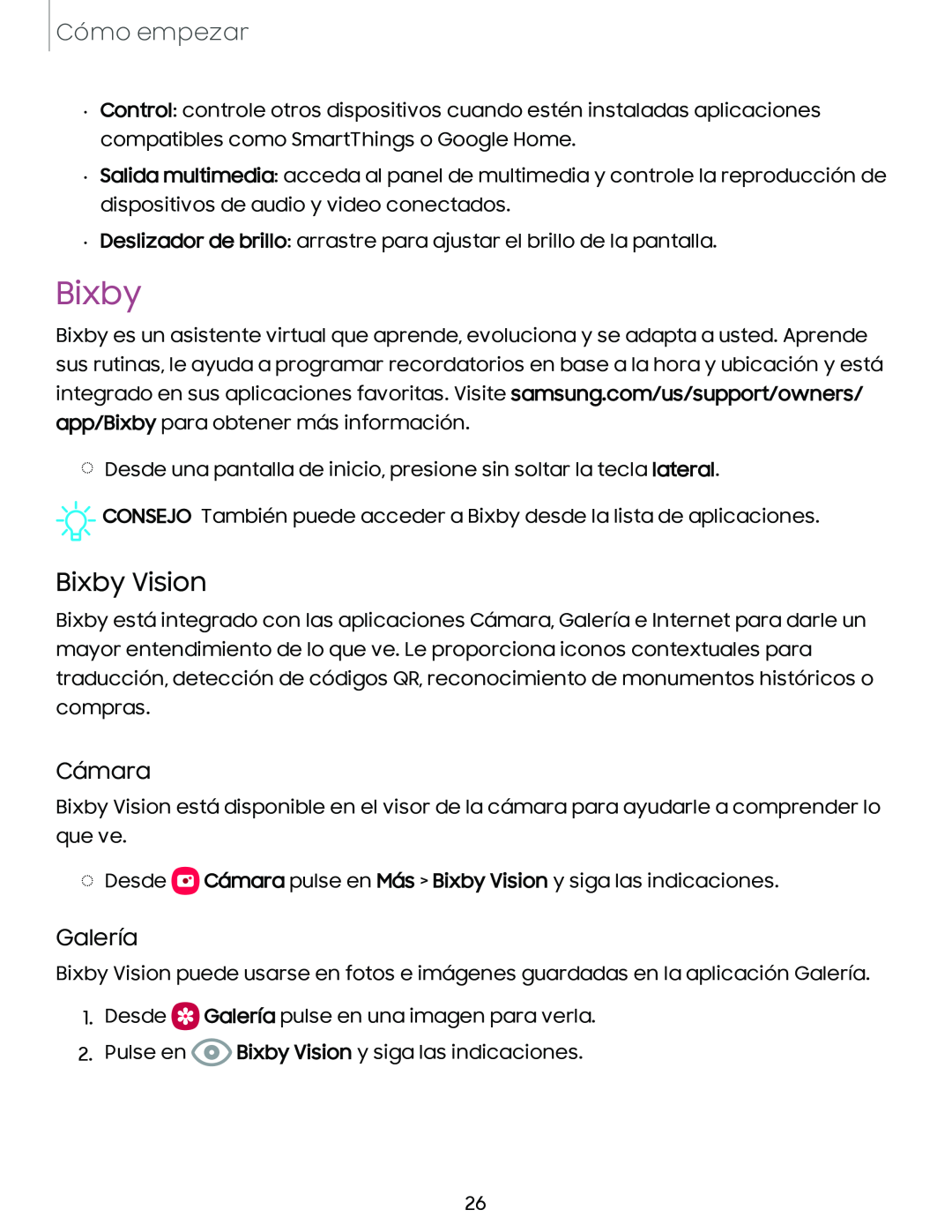 Bixby Vision Galaxy A54 5G Verizon