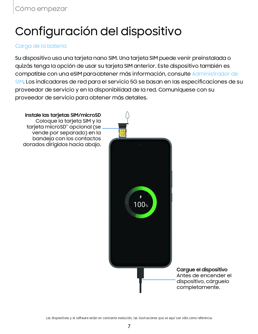 Configuración del dispositivo