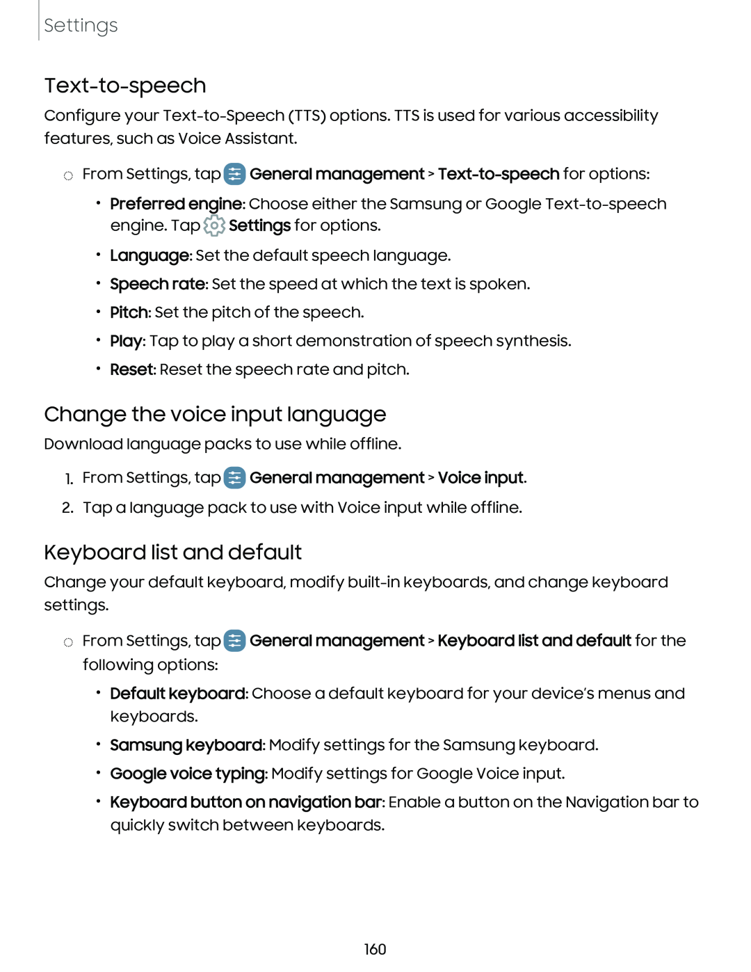 Change the voice input language Galaxy S23+ Verizon