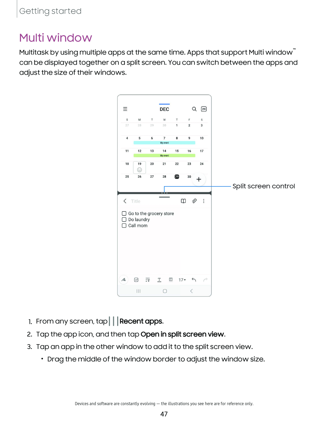 Multi window